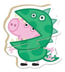 Jogo Infantil Primeiro Quebra Cabeça 14PÇS Peppa Pig Nig Brinquedo Megalomania