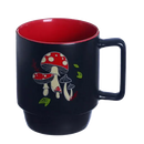 Caneca de Café Jardim Culture Coisas Boas Frase Casa Café Presente Cogumelo Megalomania