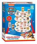 Jogo Tabuleiro Equilibra Filhotes Patrulha Canina Toys Nig Megalomania