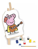 Kit Pintura Peppa Pig Cavalete Infantil Brinquedos Tinta Nig Megalomania