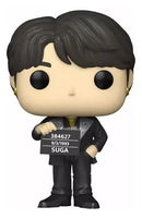 Boneco Funko Pop Rocks Suga 281 Banda Bts Kpop Banda Butter Bangtan Boys Jungkook Suga Jimin Boneco Colecionável Presente Criança Figura Idol Kpop Megalomania