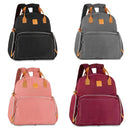 Mochila de Costas Maternidade Impermeavel Bebe Bolsa Mamae Porta Mamadeira Original Ponto Criativo