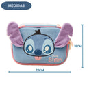Estojo Box 3D Stitch Disney Escolar 36 Elásticos 100 Pens Volta Aulas Meninas Peluciado Organizador Ponto Criativo