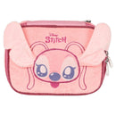 Estojo Box 3D Stitch Disney Escolar 36 Elásticos 100 Pens Volta Aulas Meninas Peluciado Organizador Ponto Criativo