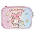 Estojo Box Amigos Hello Kitty Escolar 100 Pens infantil Menina Volta As Aulas Organizador Resistente