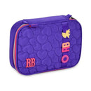 Kit Mochila Costas Rebecca Bonbon Roxa Estojo Box Juvenil Escolar Meninas Feminino Clio Megalomania