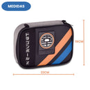 Kit Mochila de Costas e Estojo Box 100 Pens Dragon Ball DZ Volta As Aulas Estudo Passeio Juvenil
