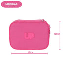 Estojo Box UP4YOU Escolar 36 Elástico 100 Pens Juvenil Volta Aulas Moderno Espaçoso Estudo Grande