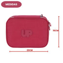 Estojo Box UP4YOU Escolar 36 Elástico 100 Pens Juvenil Volta Aulas Moderno Espaçoso Estudo Grande