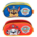 Estojo Patrulha Canina Duplo Chase Marshall Volta as Aula Escolar Infantil 40 Pens Crianças Ponto Criativo