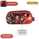 Estojo Duplo UP4YOU By Enaldinho Infantil Volta as Aulas Escolar Menino Espaçoso Youtuber