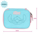 Estojo Box Stitch Disney Escolar Juvenil 100 Pens 36 Elástico Volta as Aulas Organizador Ponto Criativo