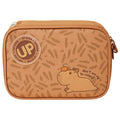 Estojo Box Capivara Fofa UP4YOU Infantil Escolar 100 Pens 36 Elásticos Organizador Resistente Volta As Aulas