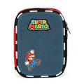 Estojo Box Super Mario Bros Escolar 100 Pens Infantil Nintendo Gamer Organizador 36 Elásticos