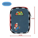 Estojo Box Super Mario Bros Escolar 100 Pens Infantil Nintendo Gamer Organizador 36 Elásticos