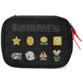 Estojo Box Super Mario Bros Escolar 100 Pens Infantil Nintendo Gamer Organizador 36 Elásticos