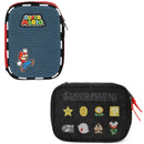 Estojo Box Super Mario Bros Escolar 100 Pens Infantil Nintendo Gamer Organizador 36 Elásticos