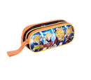 Estojo Escolar Duplo Dragon Ball Super Infantil Menino Goku Vegeta Dragon Ball Z Material Escolar - Clio Megalomania