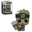 Boneco Funko Pop IAM GROOT GROOT IN ONESIE W/BOOK 1193 Groot Boneco Colecionável Presente Criança Marvel Studios Baby Groot Megalomania