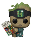 Boneco Funko Pop IAM GROOT GROOT IN ONESIE W/BOOK 1193 Groot Boneco Colecionável Presente Criança Marvel Studios Baby Groot Megalomania