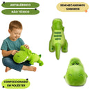 Boneco Pelucia Dinoussauro Rex Disney Store Toy Story Pixar Criança Presente Brincar Diversão