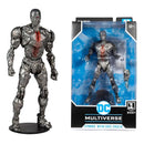 Boneco Cyborg Com Protetor Facial DC Comics Justice League Action Figure Colecionável Geek