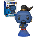 Boneco Funko POP Gênio da Lâmpada 539 Move Animation Disney Alladin Brinquedo Colecionável Presente Coleção Criança Megalomania