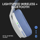 Headset Gamer Logitech G435 Lightspeed - USB e Bluetooth com Microfone - Compatível com Aúdio Dolby Atmos para PC Megalomania