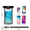 Capa à Prova d'Água Fonken Bolsa Transparente para Celular Visão Total Subaquática Floresta da Neve Bolsa para Secagem Bolsa de Natação Capa de Telefone Móvel Grande Acessório Aliexpress