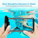 Capa à Prova d'Água Fonken Bolsa Transparente para Celular Visão Total Subaquática Floresta da Neve Bolsa para Secagem Bolsa de Natação Capa de Telefone Móvel Grande Acessório Aliexpress