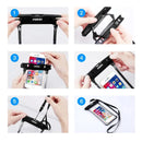 Capa à Prova d'Água Fonken Bolsa Transparente para Celular Visão Total Subaquática Floresta da Neve Bolsa para Secagem Bolsa de Natação Capa de Telefone Móvel Grande Acessório Aliexpress