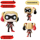 Boneo Funko Pop Harley Quinn 376 DC Comics Colecionável Batman Presente Geek Nerd Oficial