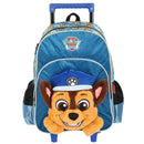 Mochila de Carrinho Infantil Patrulha Canina Chase Marshall Volta Aulas Escolar Passeio Criança Ponto Criativo