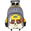 Mochila de Rodinha Patrulha Canina Skye Rubble Volta as Aulas Infantil Carrinho Criança Escolar Ponto Criativo