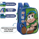 Mochila De Costas Turma da Mônica Cebolinha Infantil Escolar  Volta as Aulas Passeio Viagem Criança Menino Menina Ponto Criativo