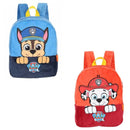 Mochila de Costas Patrulha Canina Veludo Infantil Volta as Aulas Passeio Chase Marshall Criança Ponto Criativo