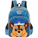 Mochila de Costas Patrulha Canina 3D Volta Aulas Passeio Infantil Peluciada Menino Escolar