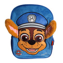 Mochila De Costas Chase Patrulha Canina Plush Azul Escolar Infantil Meninos Volta As Aulas Passeio Viagem Estudos