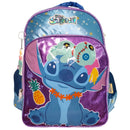 Mochila de Costas Escolar Menina Juvenil Stitch Disney Espaçosa Volta às Aulas Passeio Estudo