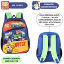 Mochila De Costas Toy Story Disney Escolar Infantil Woody Buzz Volta As Aulas Resistente Passeio Viagem
