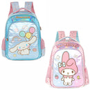 Mochila De Costas Amigos Hello Kitty Infantil Escolar Menina Volta As Aulas Resistente Passeio