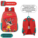 Mochila De Costas Turma Da Mônica Magali Amigas infantil Escolar Meninas Volta As Aulas Viagem Passeio