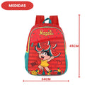 Mochila De Costas Turma Da Mônica Magali Amigas infantil Escolar Meninas Volta As Aulas Viagem Passeio