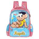 Mochila De Costas Turma Da Mônica Holográfica Magali Mônica Escolar Infantil Menina Volta As Aulas