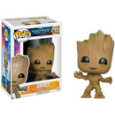 Boneco Funko Pop GUARDIANS GALAXY 2 GROOT 202 Marvel Boneco Colecionável Presente Criança Baby Groot Coleção Guardiões da Galáxia Marvel Studios Megalomania