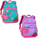 Mochila De Costas Juju Teófilo Juvenil Escolar Feminino Volta As Aulas Resistente Estilosa Viagem