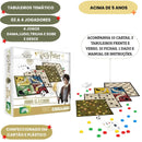 Jogos Clássicos Tabuleiro Harry Potter Bruxo Hogwarts WB Dama Ludo Trilha Sobe Desce Diversão Brinquedo Infantil Adulto