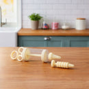 Kit Decoração de Bolo Bisnaga Com 7 Bicos Confeitaria Profissional Cupcakes Doces Alta Qualidade