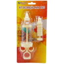 Kit Decoração de Bolo Bisnaga Com 7 Bicos Confeitaria Profissional Cupcakes Doces Alta Qualidade