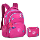 Kit Mochila de Costas Luluca Rosa Resistente Notebook Antifurto Escolar Feminina Megalomania